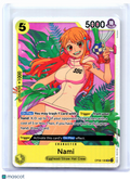 2024 One Piece Card Game—Nami #OP08-106 Two Legends—Super Rare Foil