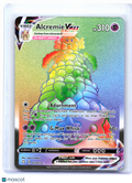 2021 Pokemon—Alcremie VMAX #073/072 Shining Fates—Secret Rare Rainbow