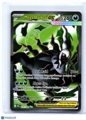 2026 Pokemon—Mega Darkrai ex #101/084 Pitch Black—Ultra Rare Holo