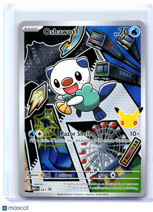2026 Pokemon—Oshawott #051 Mega Evolution Promo—Black Star Promo Holo