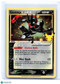 2021 Pokemon—Greninja ☆ #SWSH144 Celebrations—Black Star Promo Holo [LP]