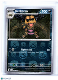 2025 Pokemon—Krokorok (Master Ball Pattern) #058/086 Black Bolt—Common [LP]