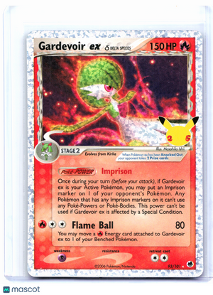 2021 Pokemon—Gardevoir ex (Delta Species) #93/101 CCC—Classic Collection Holo