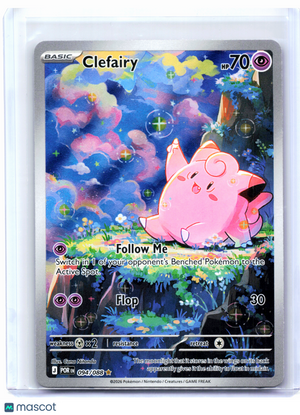2026 Pokemon—Clefairy #094/088 Perfect Order—Illustration Rare Holo