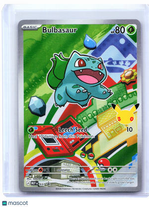 2026 Pokemon—Bulbasaur #037 Mega Evolution Promo—Black Star Promo Holo
