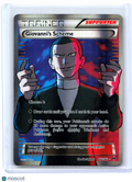 2015 Pokemon—Giovanni's Scheme (Full Art) #162/162 BREAKthrough—Ultra Rare [MP]