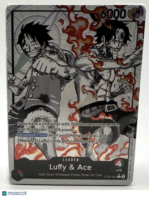 2024 One Piece CCG—God Deck Starter Deck EX: Luffy & Ace (ST-30)— (Sealed)