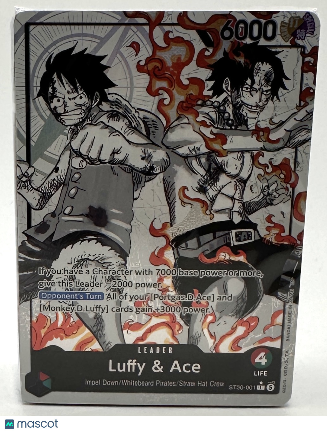 2024 One Piece CCG—God Deck Starter Deck EX: Luffy & Ace (ST-30)— (Sealed)