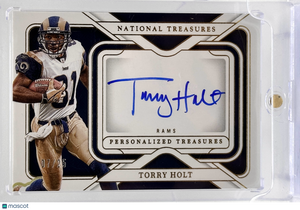 2025 Panini National Treasures Personalized Football—Torry Holt #PT-TH 07/25