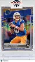 2020 Panini Donruss Optic Football—Justin Herbert #153 Holo
