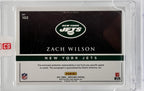 2021 Panini Impeccable Elegance F.ball—Zach Wilson #102 Helmet Piece Patch 16/75