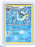 2013 Pokemon—Vaporeon #BW89 Black & White Promos—Promo Holo [Damaged]