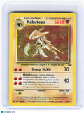 1999 Pokemon—Kabutops #9 Fossil—Holo Rare [Damaged]