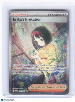 2023 Pokemon—Erika's Invitation #203 Scarlet & Violet 151—SIR Holo [LP]