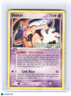 2005 Pokemon—Deoxys (Normal Forme) #16—Holo (Movie Promo) [DMG]
