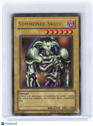 2002 YuGiOh—Summoned Skull #MRD-003 Metal Raiders—Ultra Rare Foil [LP]