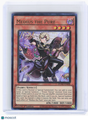 2025 YuGiOh—Medius the Pure #DUAD-EN008 Duelist's Advance—UR Foil (1st Edition)