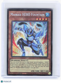 2026 YuGiOh—Masked HERO Fountain #29 Battles of Legend: GG—SR Foil (1st ED)
