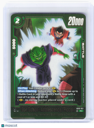 2026 Dragon Ball Super—Son Gohan : Adolescence/Piccolo #FB10-057—Rare (Alt Art)