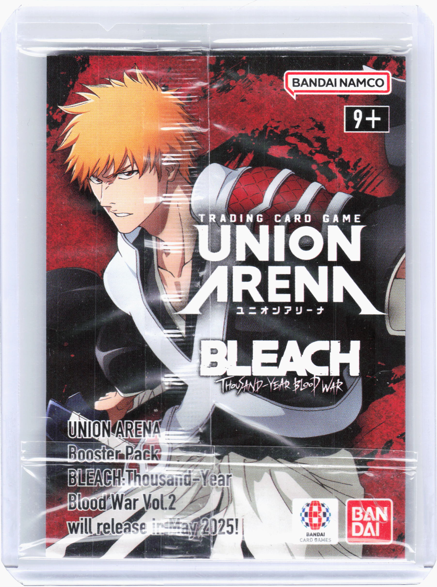 2025 Union Arena —Ichigo Kurosaki #UEPR/BLC-1-040—Rare Foil (Round1) (Sealed)