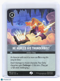 2025 Disney Lorcana—He Hurled His Thunderbolt #222 Whispers in the Well—Epic