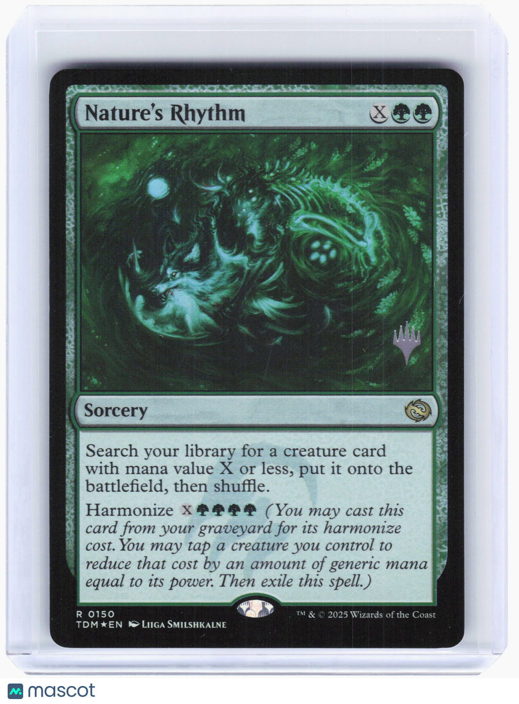 2025 MTG—Nature's Rhythm #150 Promo Pack: Tarkir: Dragonstorm—Rare Foil