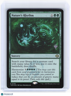 2025 MTG—Nature's Rhythm #150 Promo Pack: Tarkir: Dragonstorm—Rare Foil