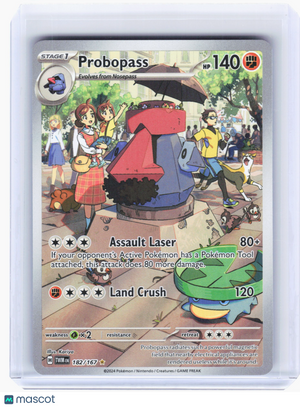 2024 Pokemon—Probopass #182 Twilight Masquerade—Illustration Rare Holo