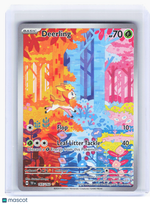 2024 Pokemon—Deerling #165 Temporal Forces—Illustration Rare Holo