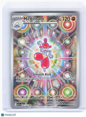 2026 Pokemon—Medicham #241 Ascended Heroes—Illustration Rare Holo