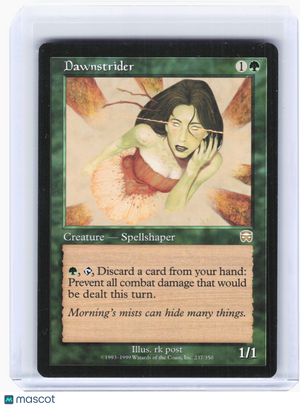 1999 Magic: The Gathering—Dawnstrider #237 Mercadian Masques—Rare Nonfoil
