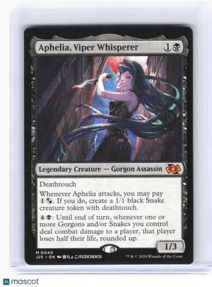 2024 MTG—Aphelia, Viper Whisperer #40 Foundations Jumpstart—Mythic Nonfoil [LP]