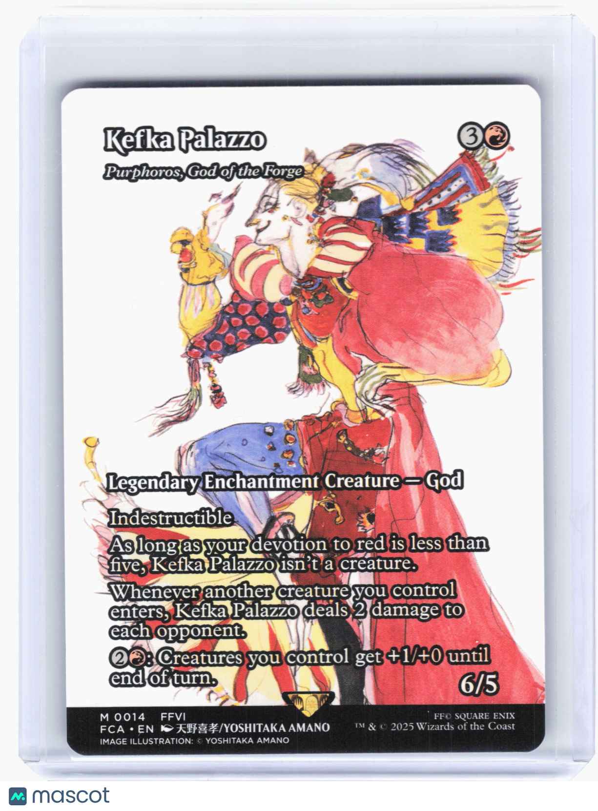 2025 MTG—Kefka Palazzo #14 FCA—Mythic Nonfoil [LP] (Showcase)