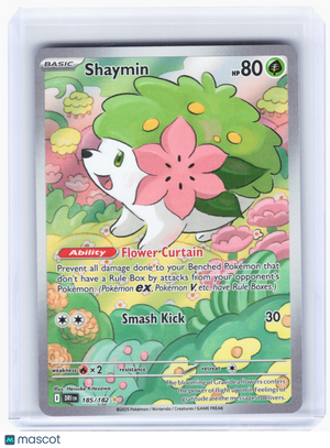 2025 Pokemon—Shaymin #185 Destined Rivals—Illustration Rare Holo