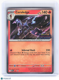 2025 Pokemon—Ceruledge #14 Mega Evolution—Black Star Promo Holo (Pre-Release)