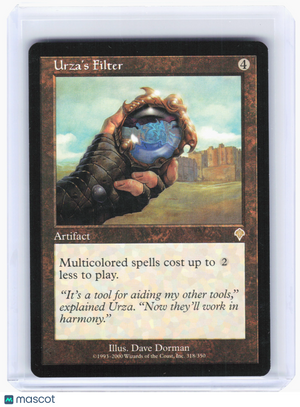 2000 Magic: The Gathering—Urza's Filter #318 Invasion—Rare Nonfoil [HP]