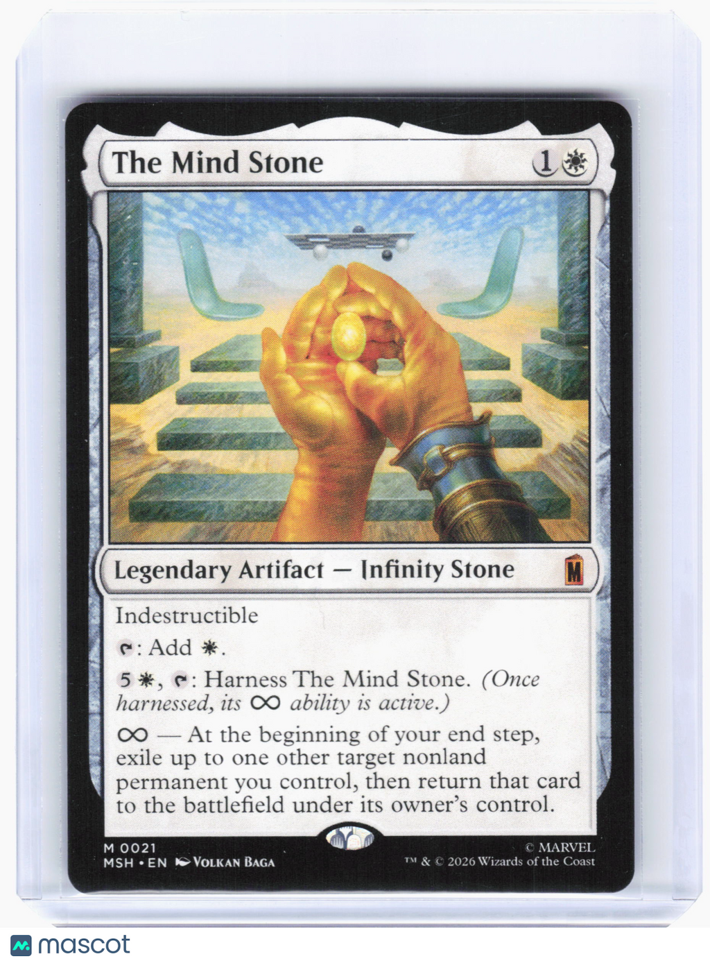 2026 Magic: The Gathering—The Mind Stone #21 Marvel Super Heroes—Mythic Nonfoil