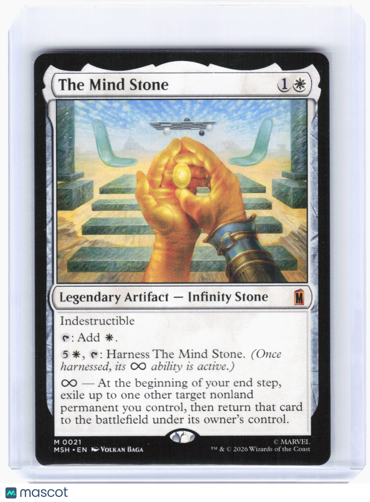 2026 Magic: The Gathering—The Mind Stone #21 Marvel Super Heroes—Mythic Nonfoil