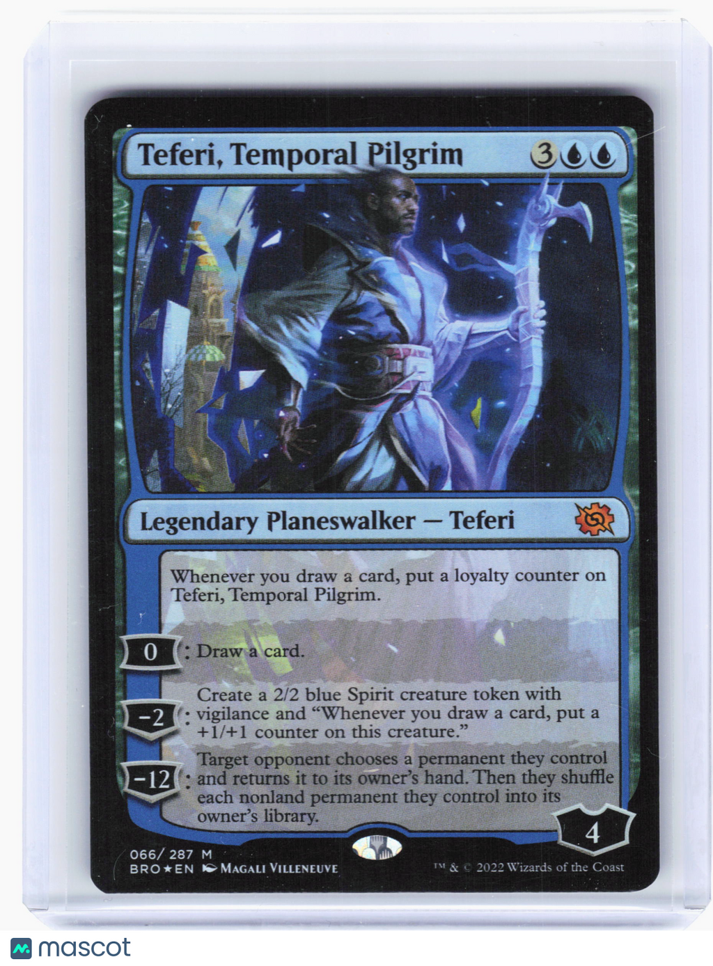 2022 Magic: TG—Teferi, Temporal Pilgrim #66 The Brothers' War—Mythic Foil