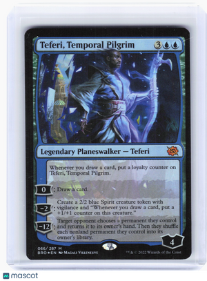 2022 Magic: TG—Teferi, Temporal Pilgrim #66 The Brothers' War—Mythic Foil