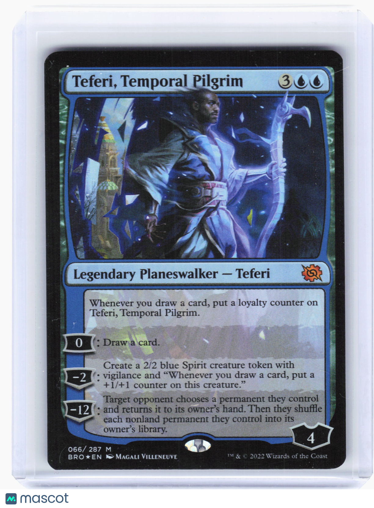 2022 Magic: TG—Teferi, Temporal Pilgrim #66 The Brothers' War—Mythic Foil
