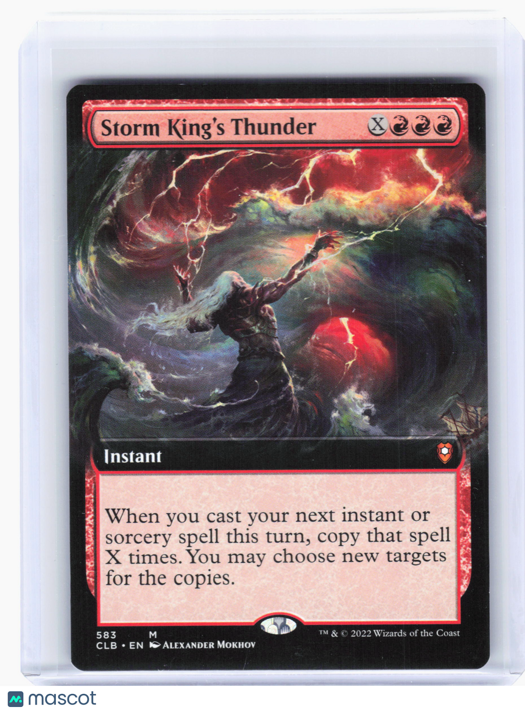 2022 Magic: The Gathering—Storm King's Thunder #583 CLB—Mythic Nonfoil