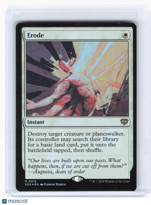 2026 Magic: The Gathering—Erode #15 Secrets of Strixhaven—Rare Foil