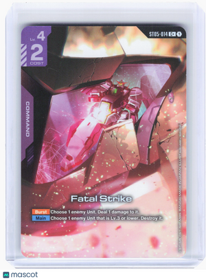 2026 Gundam TCG—Fatal Strike #ST05-014 ST07—Common+ Foil