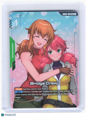 2026 Gundam Card Game—Bridge Crew #GD03-105 Steel Requiem—Rare+ Foil