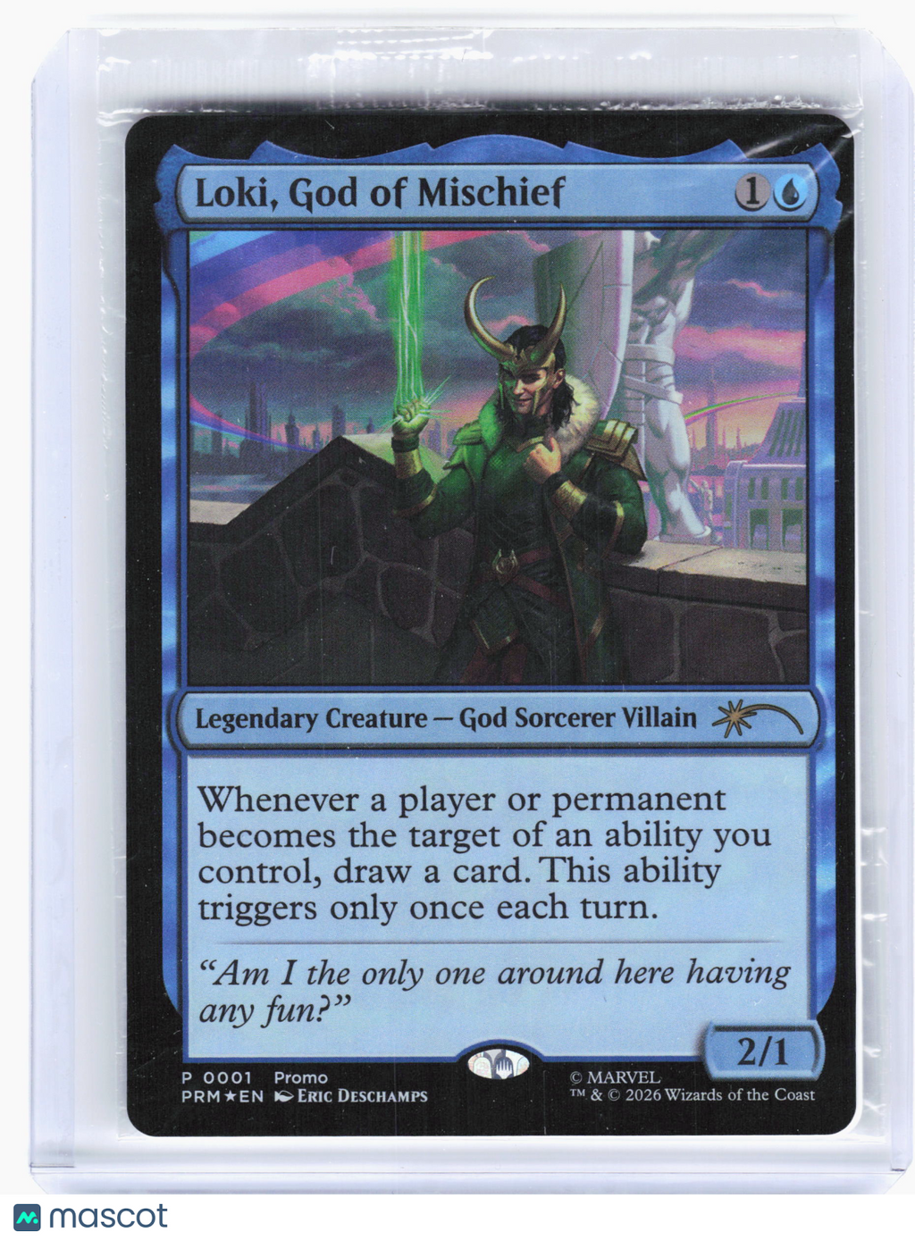 2026 Magic: The Gathering—Loki #1 Media Promos—Promo Foil (Sealed)