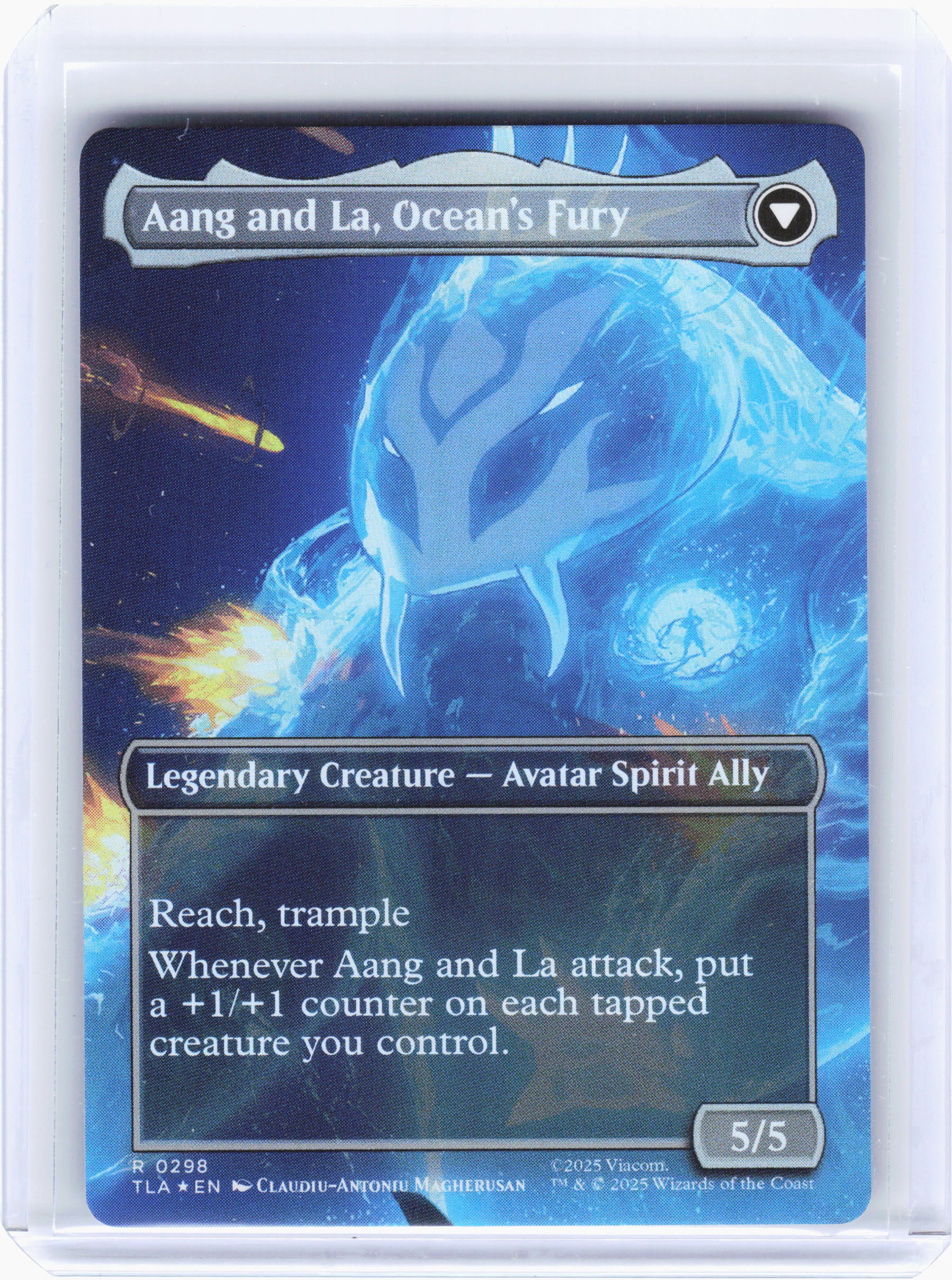 2025 MTG—Aang, Swift Savior #298 ATLA—Rare Foil (Borderless)