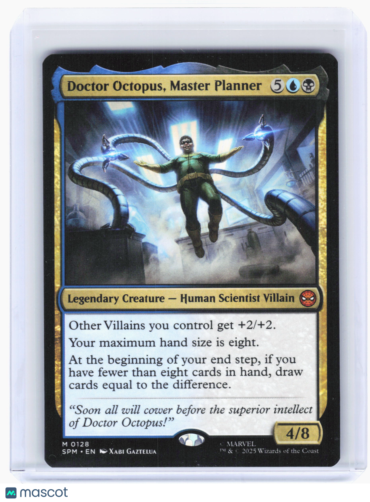 2025 MTG—Doctor Octopus, Master Planner #128 Marvel's Spider-Man—Mythic Nonfoil