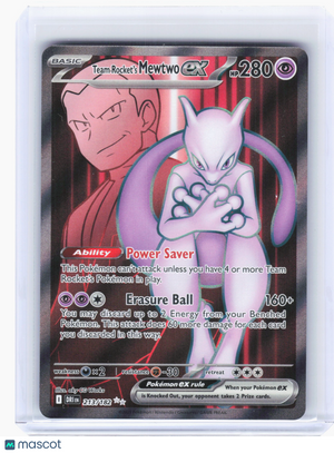 2025 Pokemon—Team Rocket's Mewtwo ex #213 Destined Rivals—Ultra Rare Holo