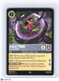 2026 Disney Lorcana—Violet Parr #176 Attack of the Vine!—SR Nonfoil [LP]